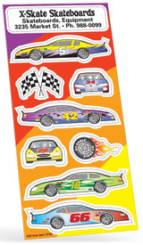 Race Cars Peel-N-Play Custom Stickers - view 2