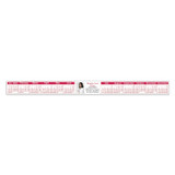 Computer Stick-On Custom Calendar Strip - Horizontal - view 1