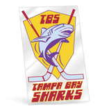 Square Corner Clear Promotional Decals - up to 41 square inches