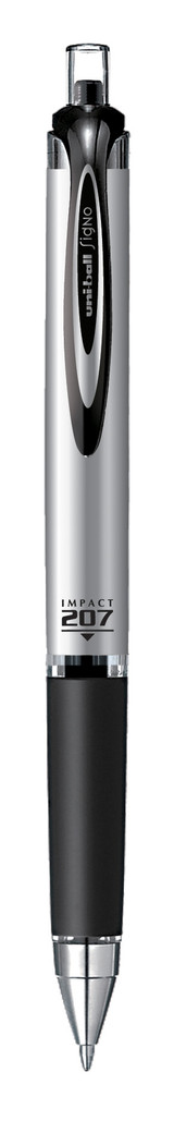 Uni-Ball 207 Impact Retractable Promotional Gel Pen - view 2