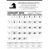 Contractor's Custom Calendar - 13 sheet - Black/White