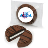 Belgian Milk Chocolate Covered Oreo Custom Cookies - view 2