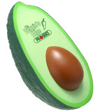 Avocado Shaped Custom Stress Reliever - view 1