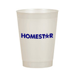 Frosted Flexible Printed Stadium Cups - 10 oz. - view 1
