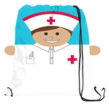 Hometown Helpers Custom Drawstring Backpack - Nurse