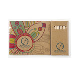 Kraft Paper Cover Adult Custom Coloring Book w/ Colored Pencils