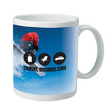 Full Color Ceramic Custom Coffee Mugs - 11 oz. - view 2