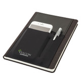 Junior Executive Leatherette Custom Tech Padfolio - 5.75"w x 8.5"h