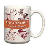 Ceramic Custom Coffee Mug - 15 oz. - view 1