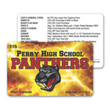 Laminated Custom Wallet Card - view 1