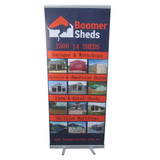 Retractable Promotional Banner - 33.5"w x 78.75"h
