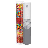 Assorted Candies in Custom Tube Packaging
