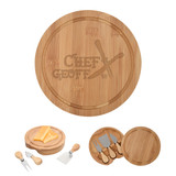 Bamboo 3-Piece Custom Cheese Server Gift Set - view 2