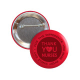 Round Safety Pin Back Custom Button - 2.25"