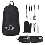 7-Piece Promotional BBQ Grill Set w/ Carrying Case - view 1