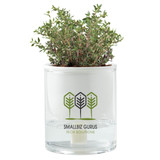 Self-Watering Ceramic Promotional Planter Set - view 2