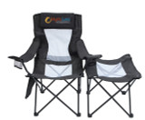 KOOZIE® 2-in-1 Mesh Adirondack Custom Folding Chair and Table