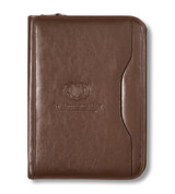 Deluxe Executive Vintage Leather Custom Portfolio - 10.25