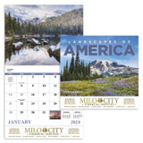 America Landscapes - 13 Month Custom Calendar