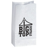 Promotional Logo Popcorn Bag - 4.75"w x 8.75"h x 3"d