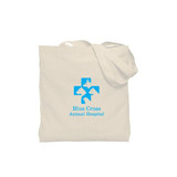 Gusseted Cotton Promotional Tote - 15"w x 16"h x 3"d