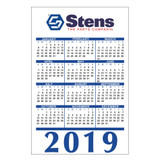 Full Color Souvenir® Custom Magnet Calendar - 20 mil - view 1