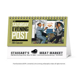 Saturday Evening Post Custom Desk Calendar