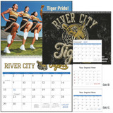 12-Month Spiral Bound Custom Calendar - view 1