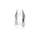 Jaffa Hexagonal Crystal Tower Promotional Award