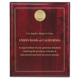 Rosewood Custom Plaque - 8" x 10"