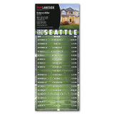 Professional Football Schedule Custom Magnet - .20 mil