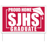 Double-Sided Custom Yard Signs - 26"w x 16"h