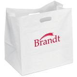 Carry-Out Custom Plastic Bag - 14"w x 14"h x 10"d