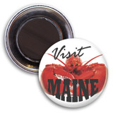 Round Button Custom Magnet - 1.75