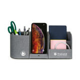 Truman Custom Desk Organizer w/ Wireless Charging Station