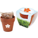 Seed Sensations Custom Terra Cotta Planter - view 1