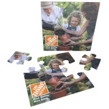 5.5" Square Acrylic Promotional Jigsaw Puzzle - 9 pcs.