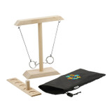 Wooden Custom Hook and Ring Toss Game