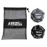 Fitness Fun Promotional Dice Game w/ Custom Pouch