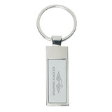 Metal Rectangle Promotional Key Tag