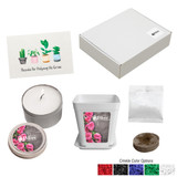 DIY Planter and Candle Custom Gift Set - view 2