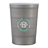 Reusable Custom Logo Steel Chill-Cups™ - 16 oz. - view 1