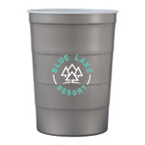 Reusable Custom Logo Steel Chill-Cups™ - 16 oz. - view 1