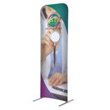 EuroFit Straight Double-Sided Custom Display - 24"w x 72"h