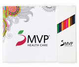 Deluxe Adult Custom Coloring Book w/ Colored Pencils - view 1