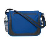 Custom Messenger Bag w/ Matching Striped Handle - 14.5