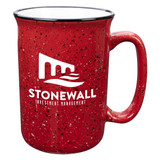 Tall Retro Style Custom Campfire Mug - 14 oz. - view 1
