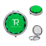 Jeweled Compact Folding Promotional Mirror