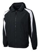 Sport-Tek® Fleece-Lined Colorblock Custom Jacket - view 2