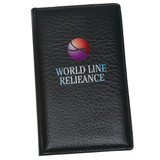 Leatherette Custom Padfolio w/ Sticky Notes and Flags - view 1